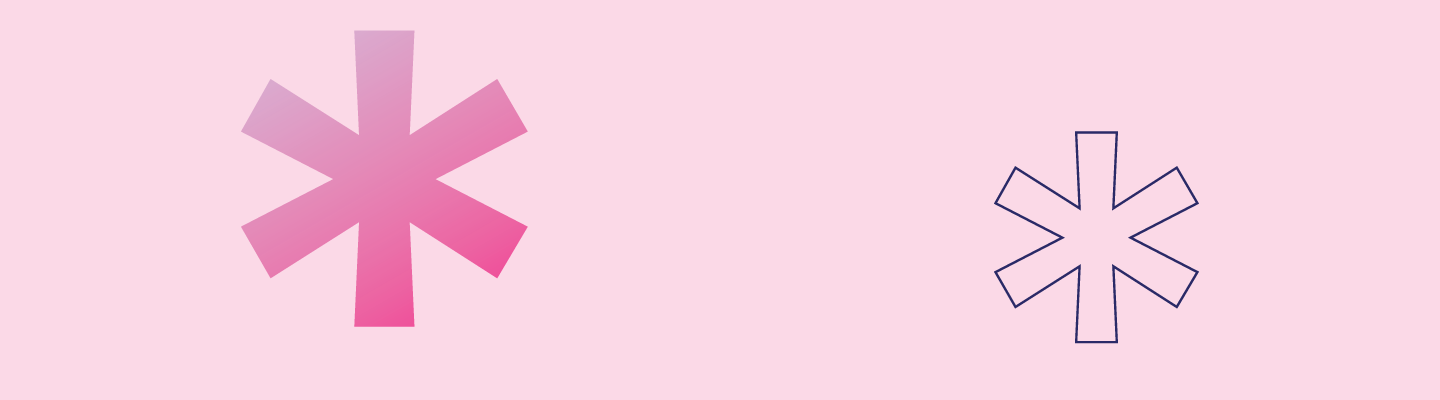background pink and blue astrix