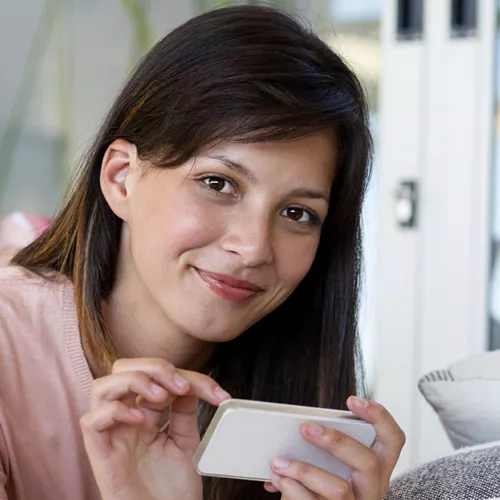 Photo of a young woman